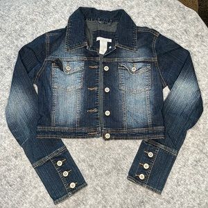 Cropped Jean Jacket
